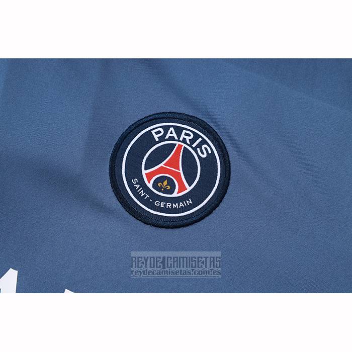 Chandal del Paris Saint-Germain Jordan Manga Corta 2025-2026 Gris - Pantalon Corto
